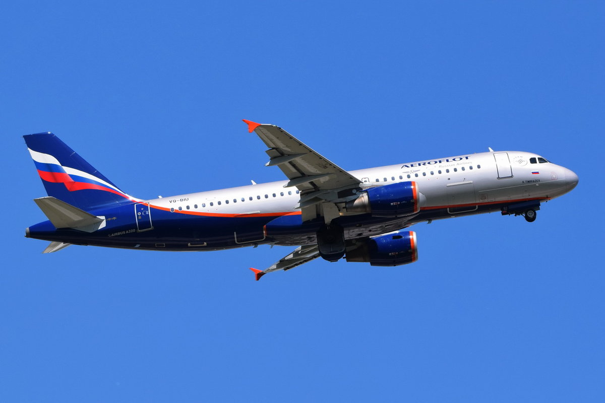 VQ-BIU Aeroflot - Russian Airlines Airbus A320-214  , MUC , 21.05.2018