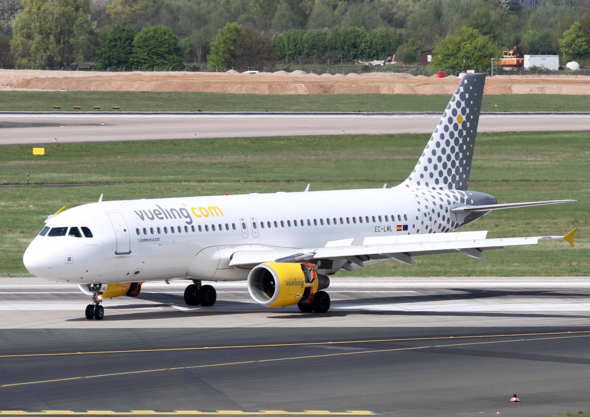 Vueling Airlines, EC-LML  Vuelizinate , Airbus, A 320-200, 02.04.2014, DUS-EDDL, Dsseldorf, Germany