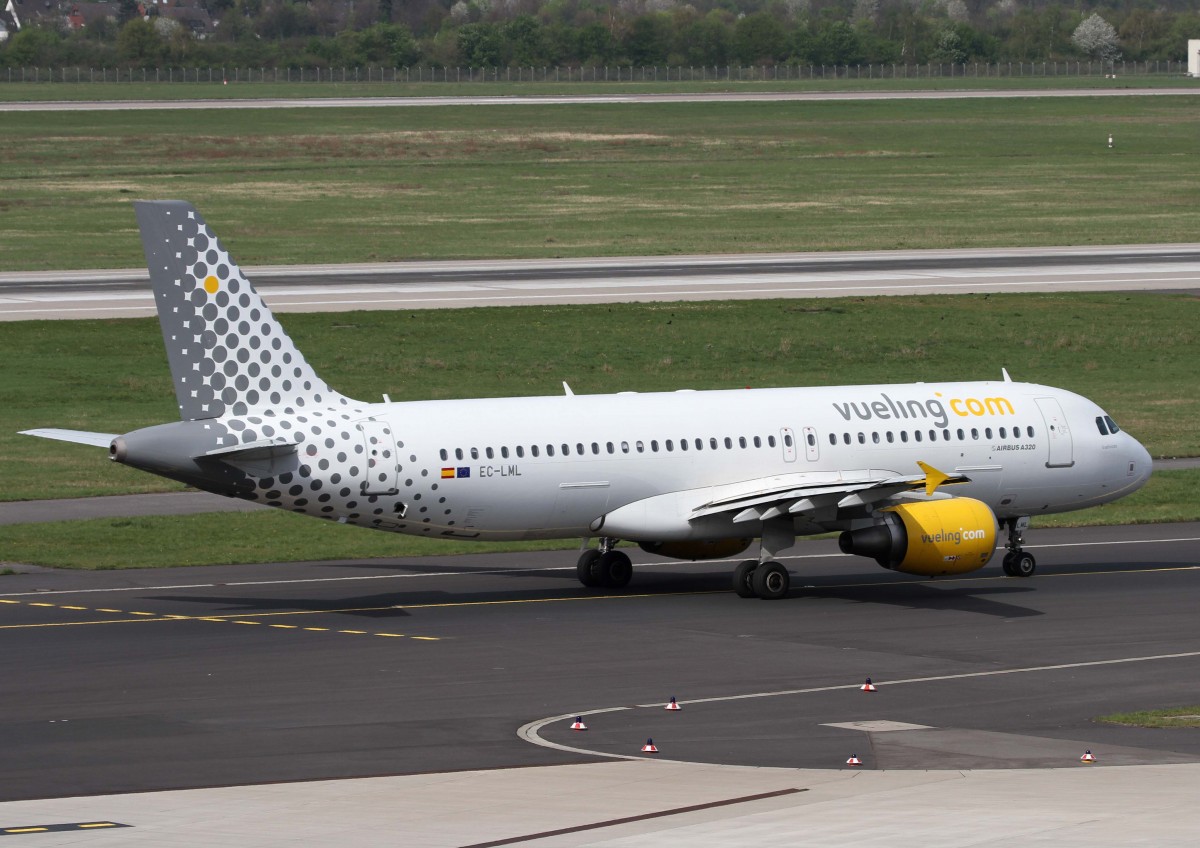 Vueling Airlines, EC-LML  Vuelizinate , Airbus, A 320-200, 02.04.2014, DUS-EDDL, Dsseldorf, Germany