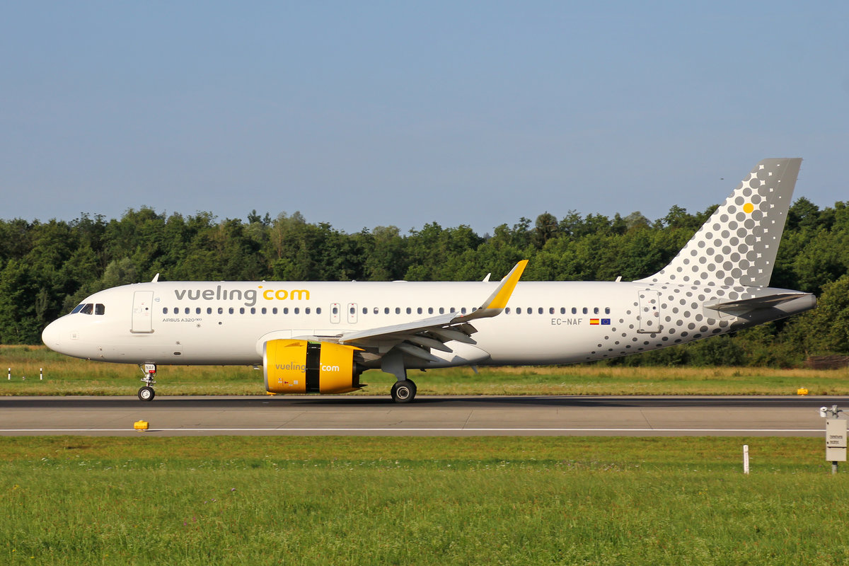Vueling Airlines, EC-NAF, Airbus A320-271N, msn: 8468, 01.August 2019, ZRH Zürich, Switzerland.