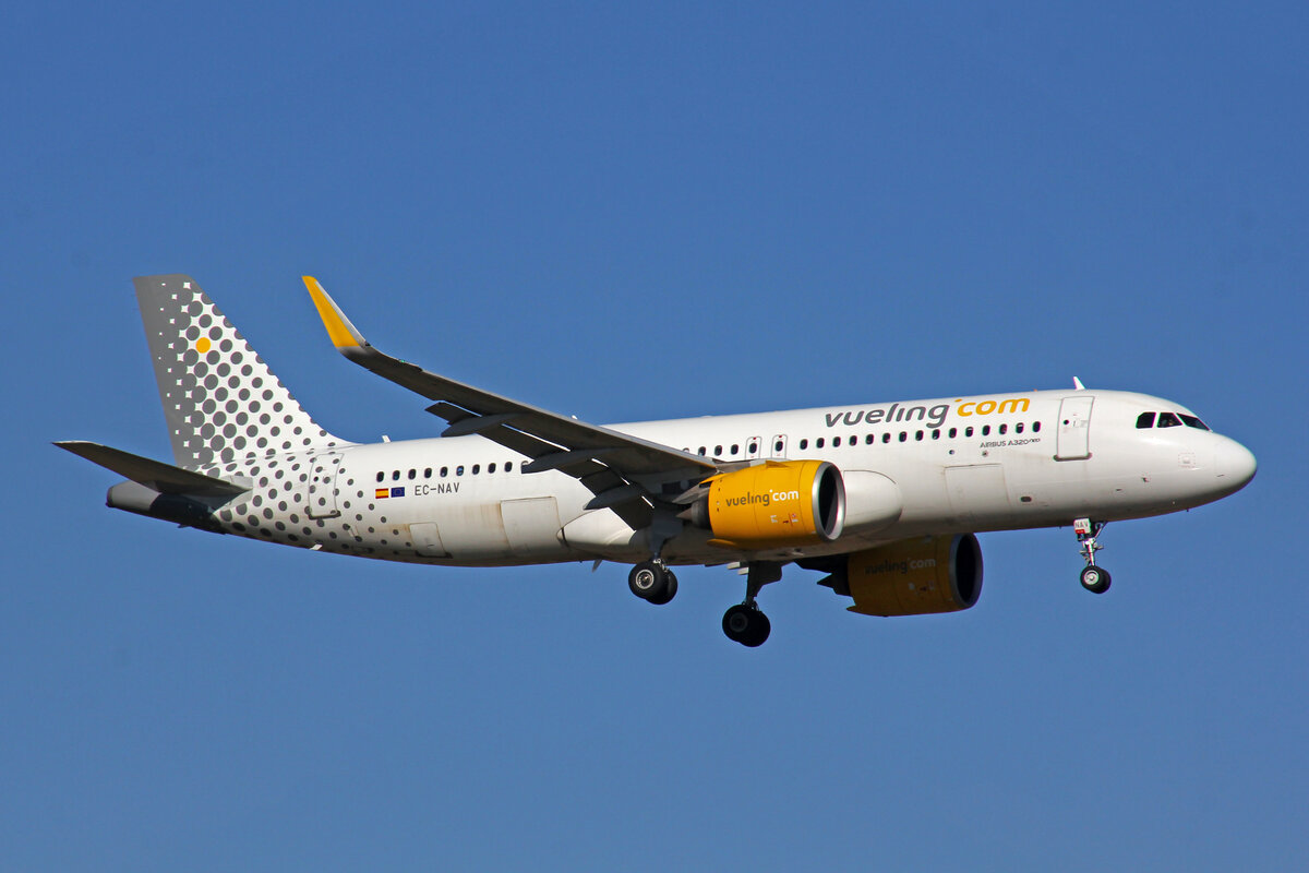 Vueling Airlines, EC-NAV, Airbus A320-271N, msn: 8565, 27.Februar 2022, ZRH Zürich, Switzerland.