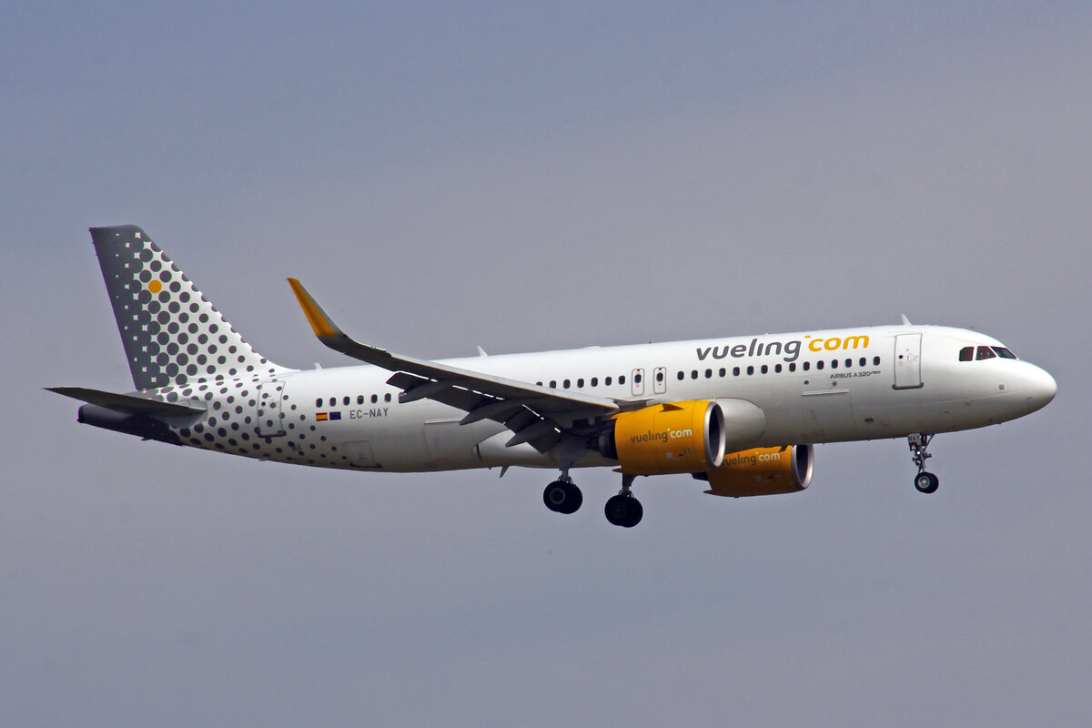 Vueling Airlines, EC-NAY, Airbus A320-271N, msn: 8601, 10.April 2023, ZRH Zürich, Switzerland.