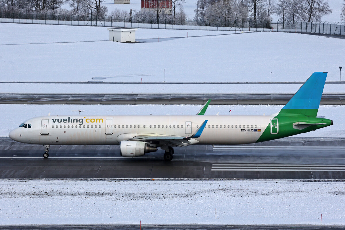 Vueling Airlines, EC-NLX, Airbus A321-211, msn: 6629, 19.Januar 2024, ZRH Zürich, Switzerland.