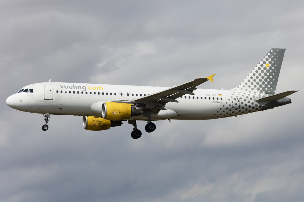 Vueling, EC-IZD, Airbus, A320-214, 26.09.2015, BCN, Barcelona, Spain 




