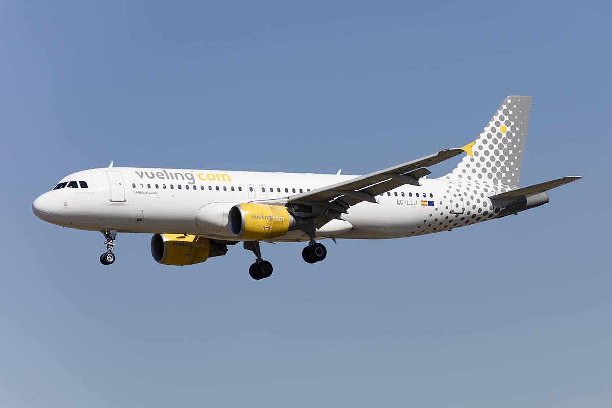 Vueling, EC-LLJ, Airbus, A320-216, 13.09.2017, BCN, Barcelona, Spain 


