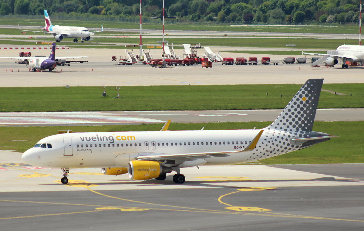 Vueling, EC-MAI, MSN 6045, Airbus A 320-214 (SL), 21.05.2017, HAM-EDDH, Hamburg, Germany 