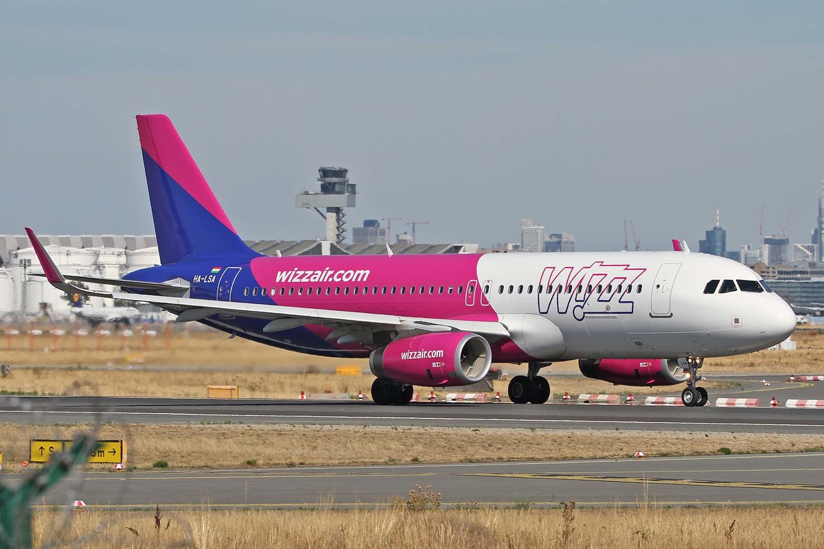 Wizz Air, HA-LSA, Airbus, A 320-232 sl, FRA-EDDF, Frankfurt, 08.09.2018, Germany 