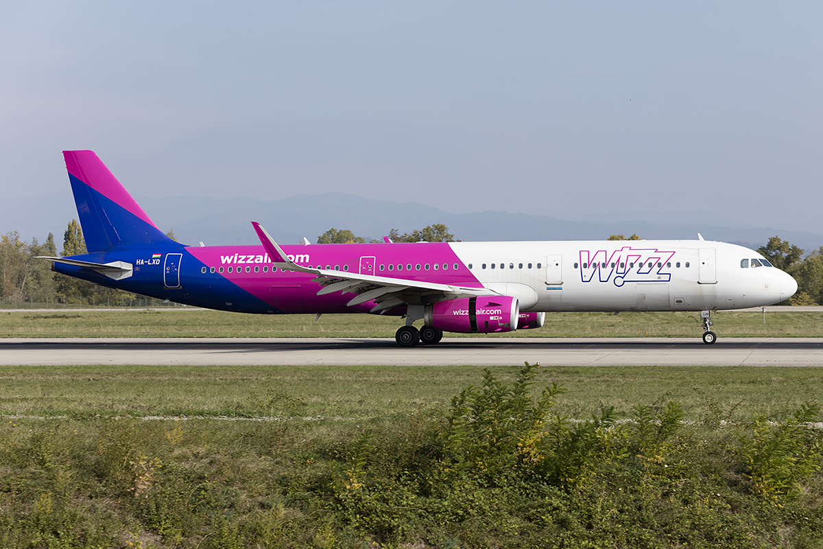 Wizz Air, HA-LXD, Airbus, A320-232, 09.10.2018, BSL, Basel, Switzerland



