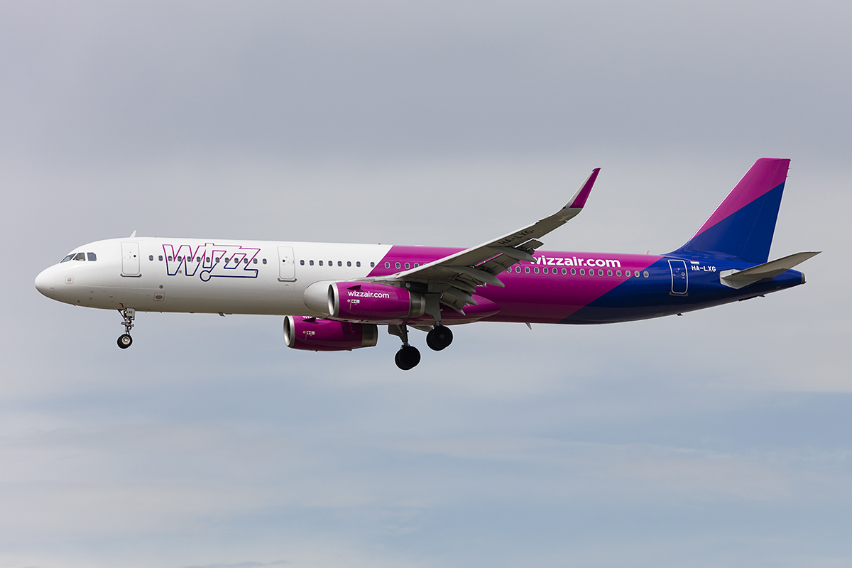 Wizz Air, HA-LXG, Airbus, A320-231, 28.04.2018, FRA, Frankfurt, Germany 


