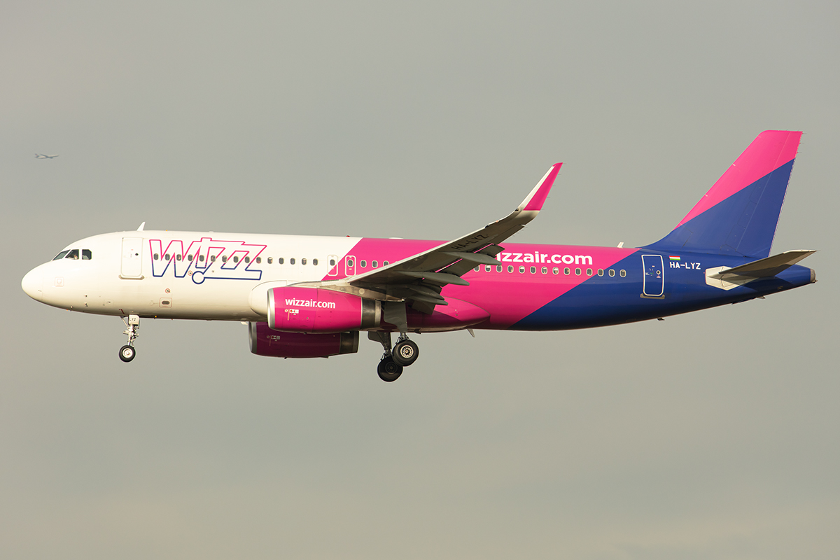 Wizz Air, HA-LYZ, Airbus, A320-232, 24.11.2019, FRA, Frankfurt, Germany






