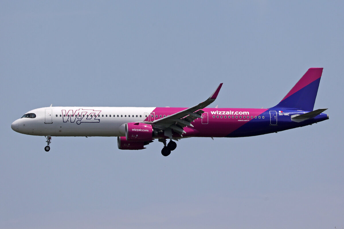 Wizz Air Malta, 9H-WMC, Airbus A321-271NX, msn: 12590, 29.Juni 2026, MXP Milano Malpensa, Italy.