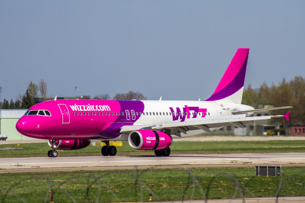 Wizz Air (W6-WZZ), HA-LPY, Airbus, A 320-232, 09.04.2017, FMM-EDJA, Memmingen, Germany