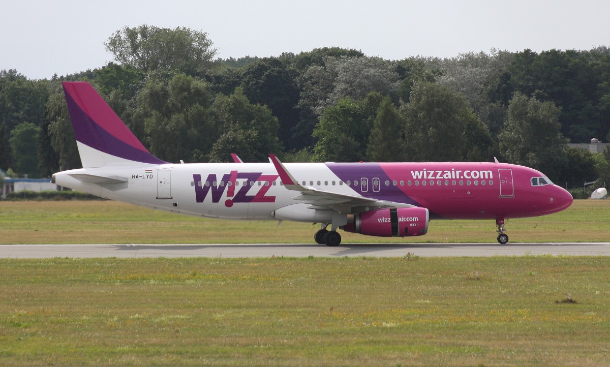 Wizzair Hungary,HA-LYD,(c/n 6115),Airbus A320-232(SL),10.08.2014,LBC-EDHL,Lübeck,Germany