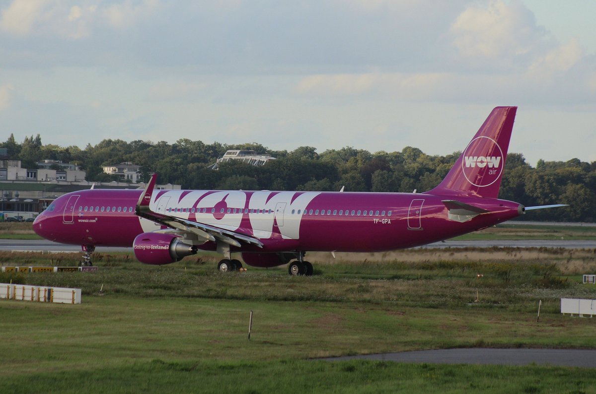 WOW Air, TF-GPA, (c/n 7237),Airbus A 321-211(SL), 05.08.2016, XFW-EDHI, Hamburg-Finkenwerder, Germany (bei Auslieferung) 