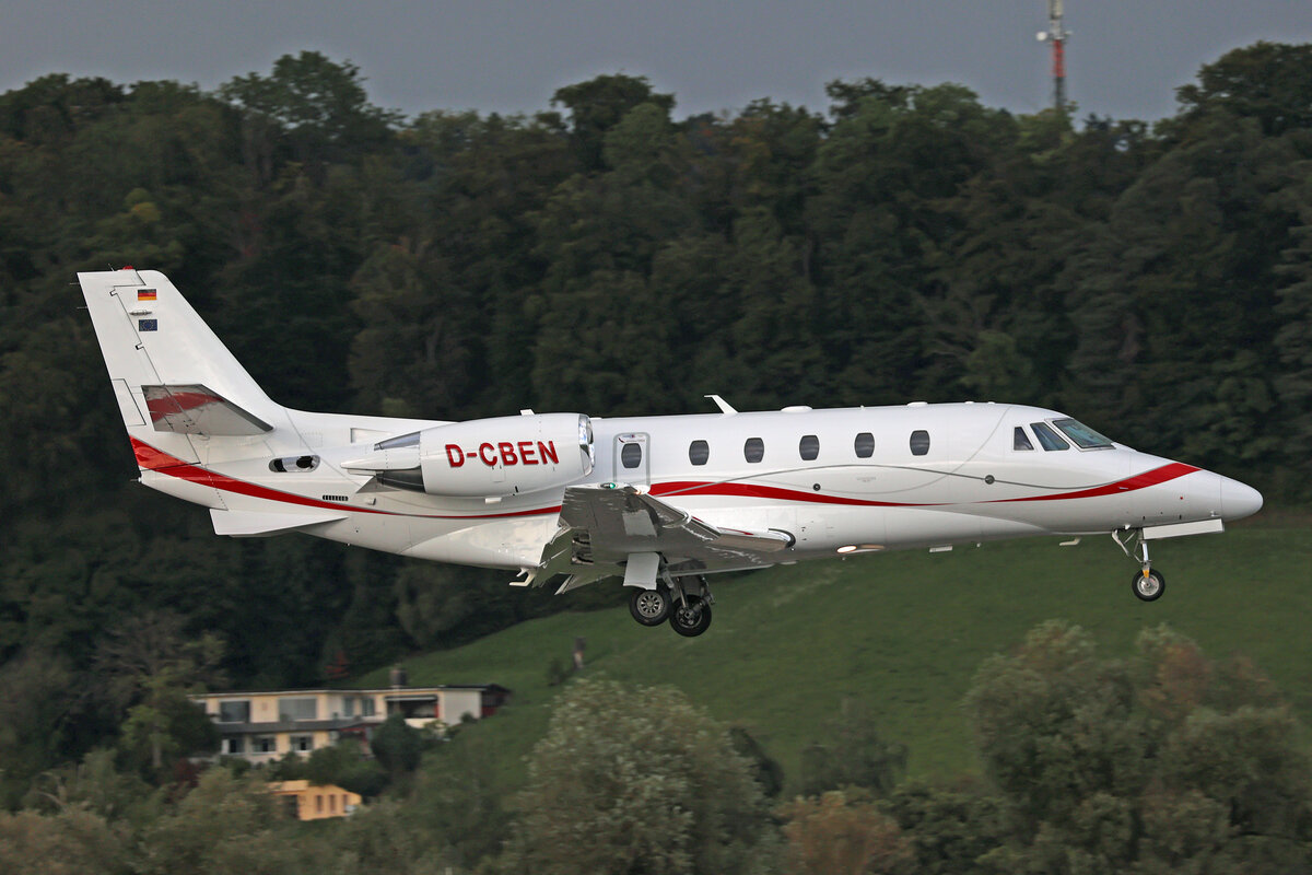 Würth Aviation, D-CBEN, Cessna 560XLS+, msn: 560-0282, 05.September 2025, ZRH Zürich, Switzerland.
