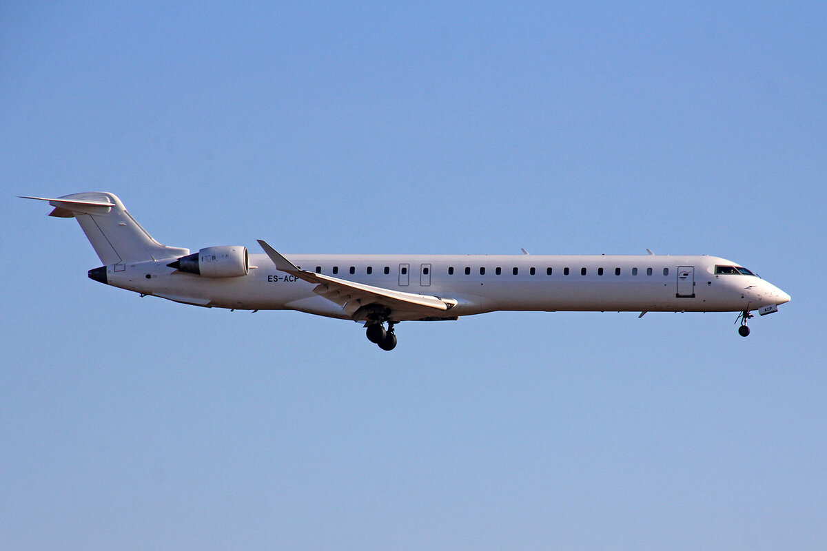 Xfly (Operating for SAS), ES-ACP, Bombardier CRJ-900ER, msn: 15242, 13.Februar 2022, ZRH Zürich, Switzerland.