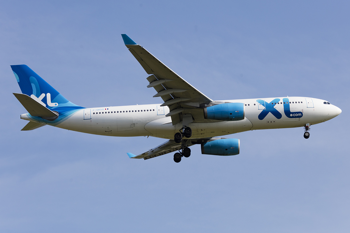 XL Airways, F-GRSQ, Airbus, A330-243, 08.05.2016, CDG, Paris, France





