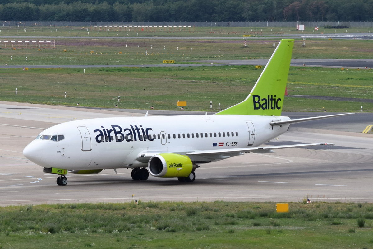 YL-BBE Air Baltic Boeing 737-53S , TXL , 15.08.2019