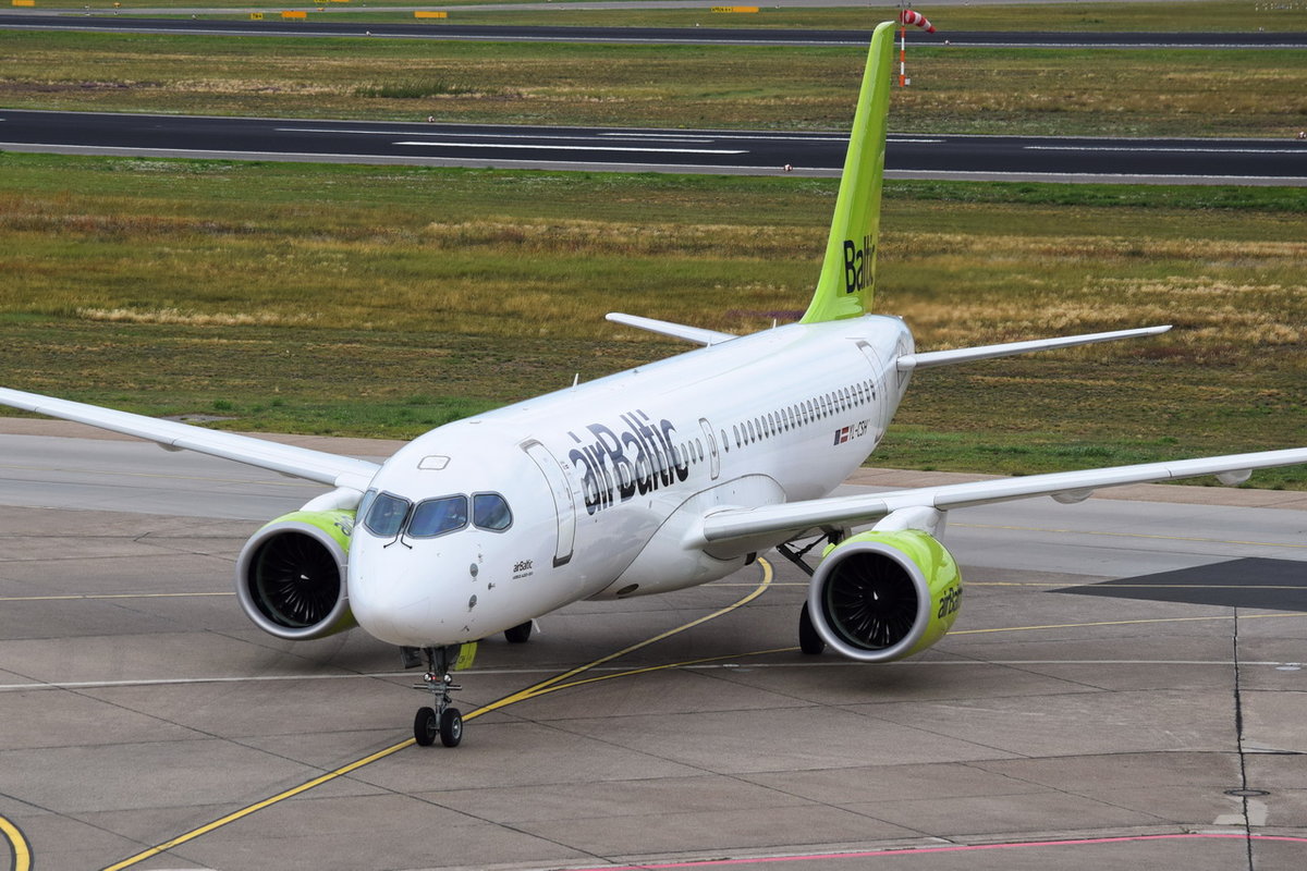 YL-CSH Air Baltic Airbus A220-300 , TXL , 15.08.2019