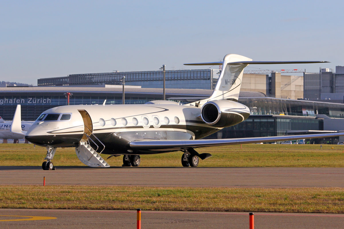 YYA Aviation Ltd., M-USIK, Gulfstream G650, msn: 6037, 26.Dezember 2020, ZRH Zürich, Switzerland.