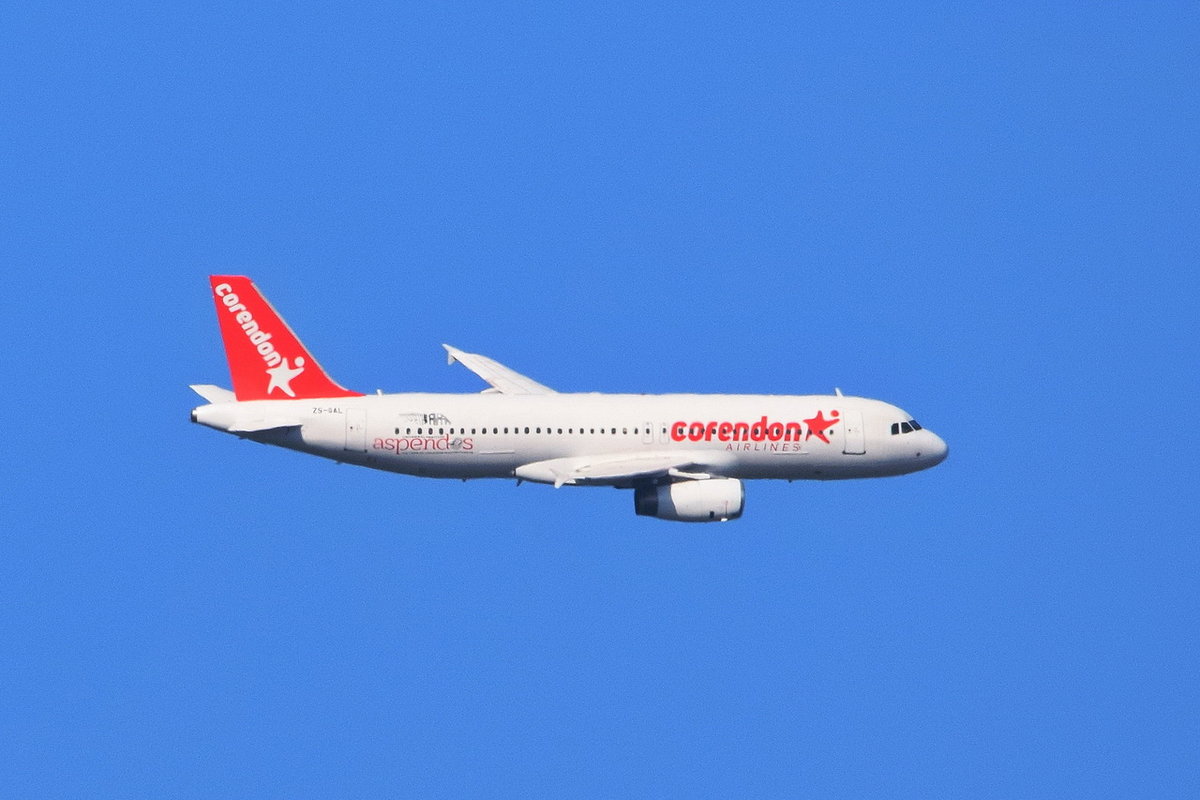 ZS-GAL Corendon Airlines Airbus A320-231 , 25.07.2019 , Anflug Tegel