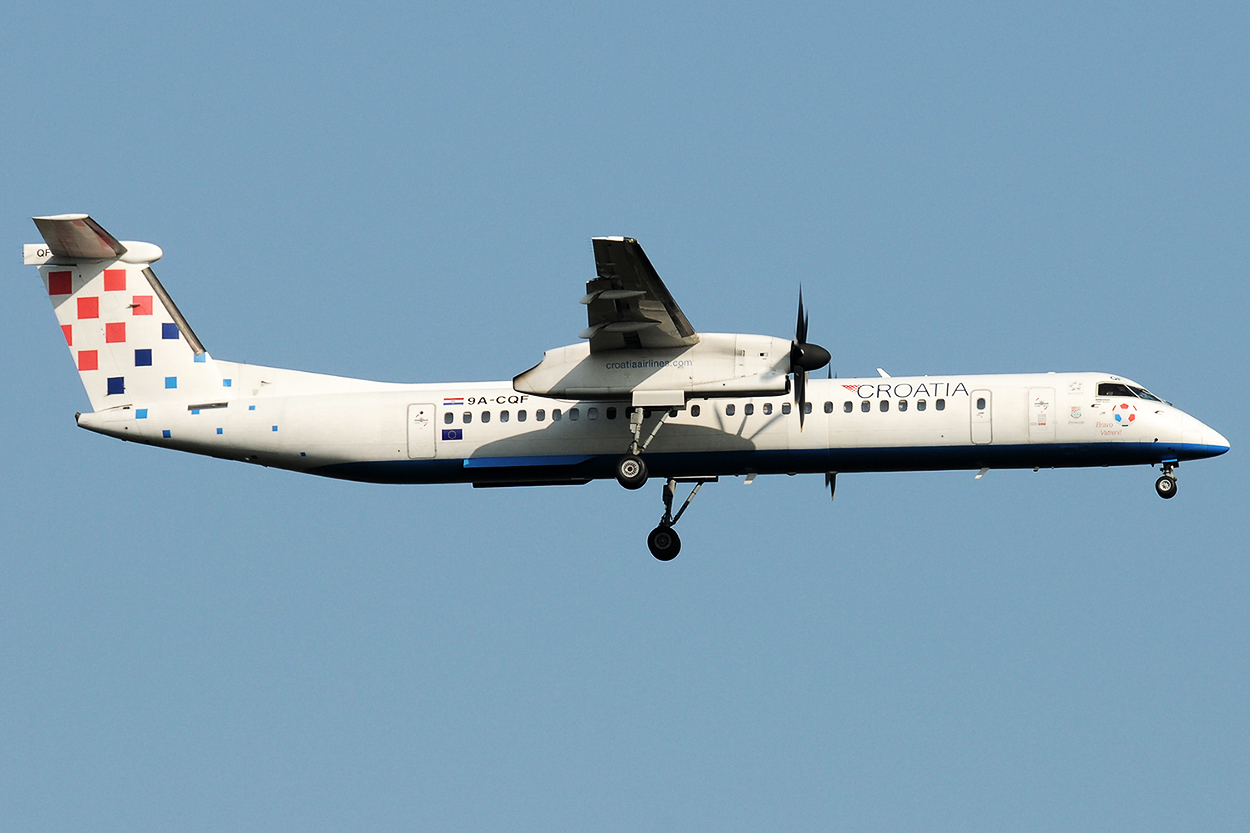 9A-CQF Bombardier Dash 8-Q402 18.09.2020