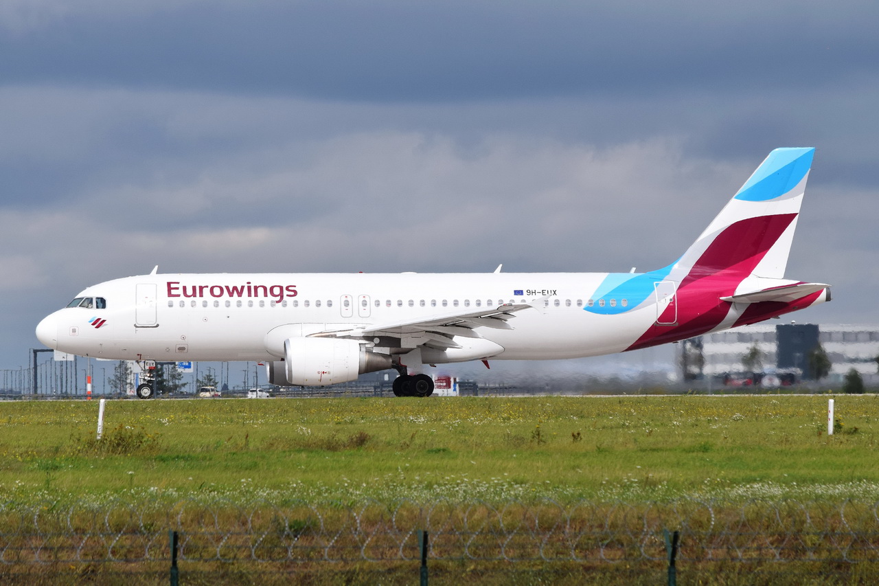 9H-EUX , Eurowings Europe Malta , Airbus A320-214 , 13.09.2023 , Berlin-Brandenburg  Willy Brandt  , BER ,