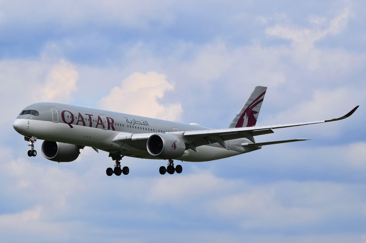 A7-ALV , Qatar Airways , Airbus A350-941 , Berlin-Brandenburg  Willy Brandt  , BER , 30.08.2023 , 