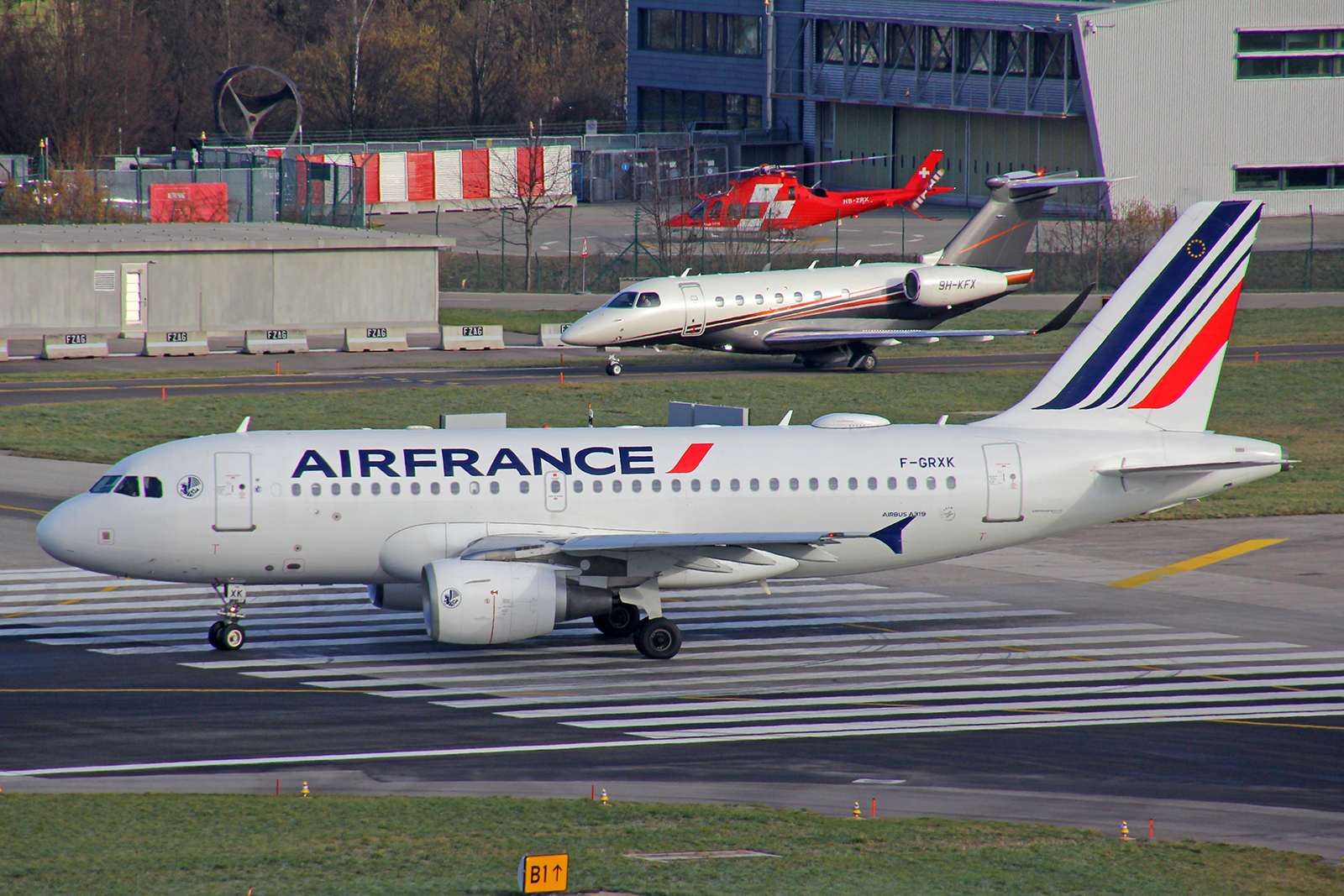 Air France, F-GRXK, Airbus A319-111, msn: 2716, 20.Januar 2023, ZRH Zürich, Switzerland.
