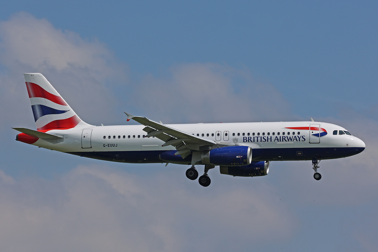 British Airways, G-EUUJ, Airbus A320-232, msn: 1883, 03.Mai 2023, ZRH Zürich, Switzerland.
