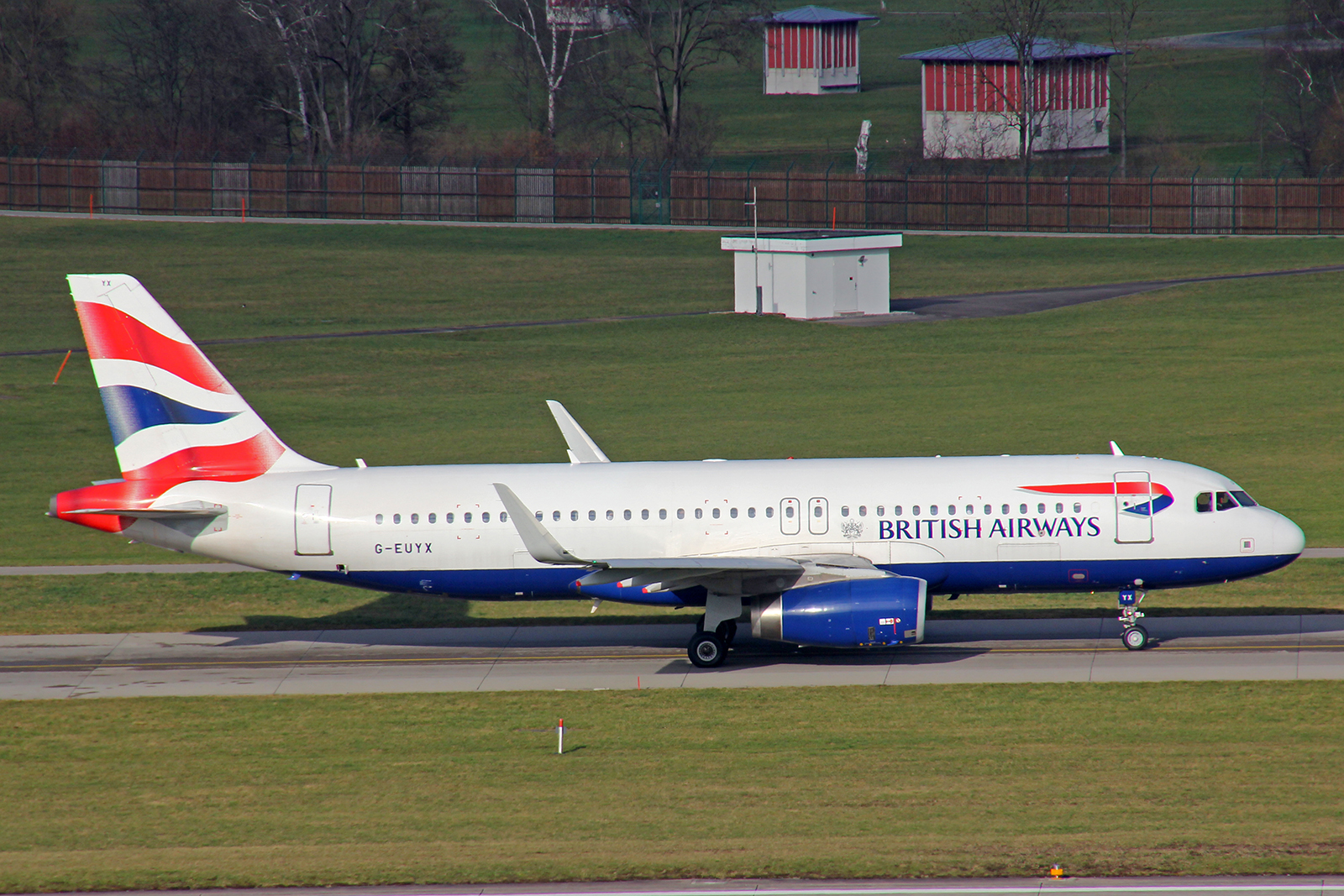 British Airways, G-EUYX, Airbus A320-232, msn: 6155, 20.Januar 2023, ZRH Zürich, Switzerland.