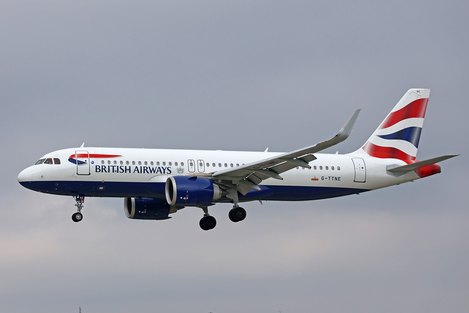 British Airways, G-TTNE, Airbus A320-251N, msn: 8365, 03.Mai 2023, ZRH Zürich, Switzerland.