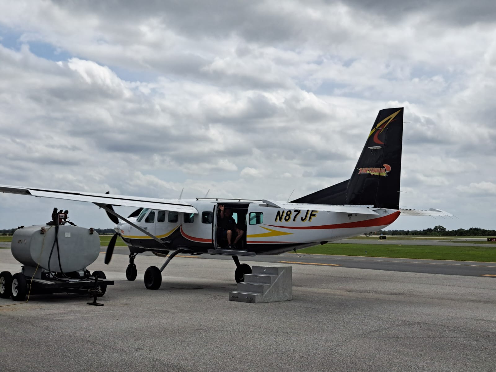 Cessna 208 B Grand Caravan, N87JF, Winter Haven Gilbert`s Airport (GIF/KGIF), 20.4.2026