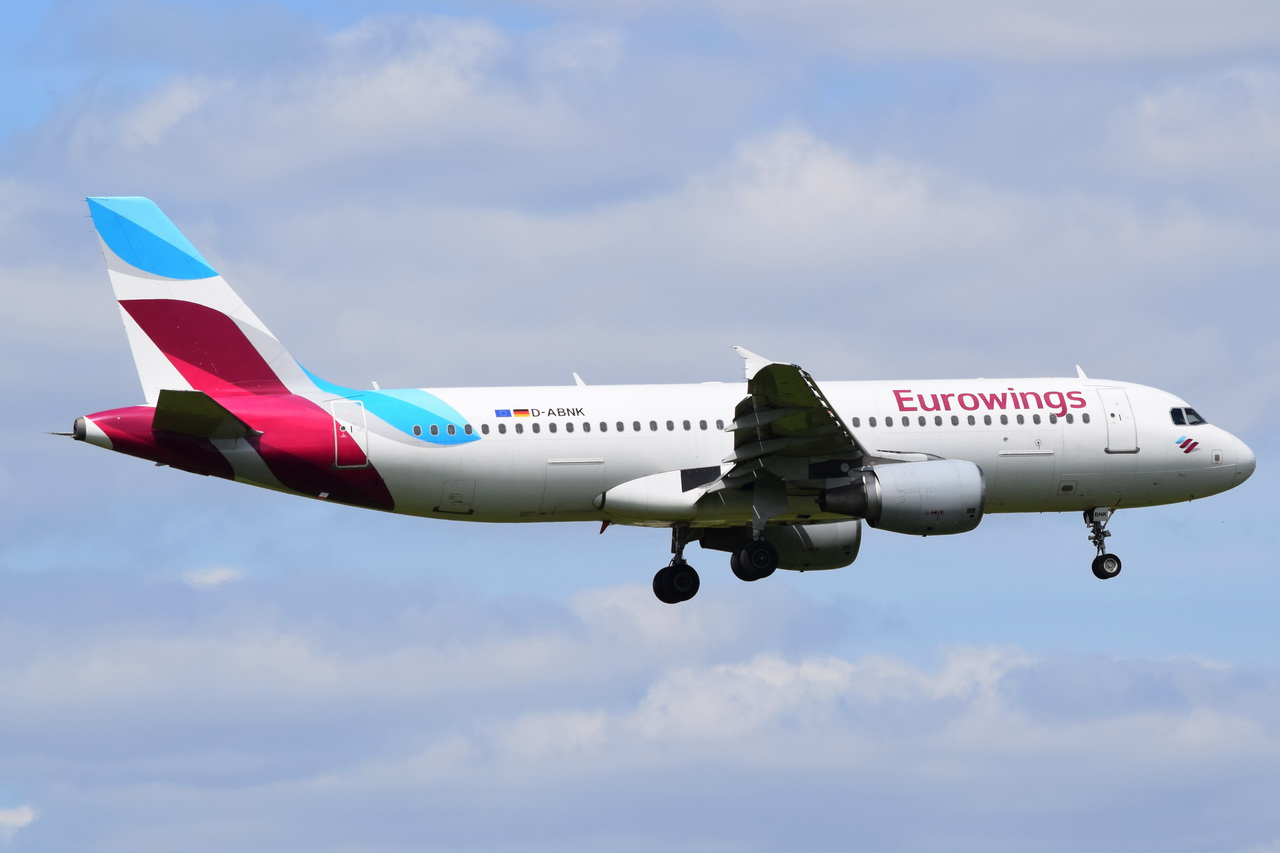 D-ABNK , Eurowings , Airbus A320-214 , Berlin-Brandenburg  Willy Brandt  , BER ,18.05.2023