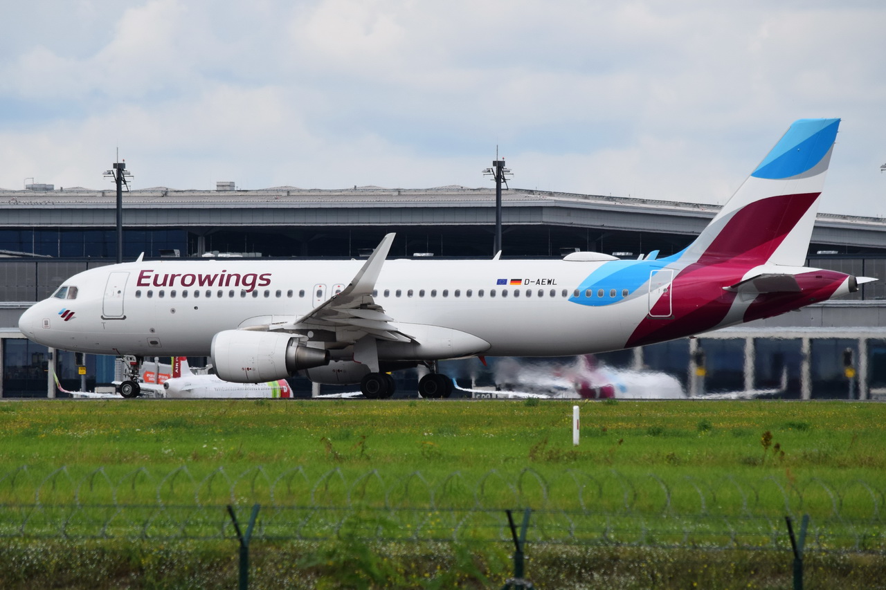 D-AEWL , Eurowings , Airbus A320-214(WL) , Berlin-Brandenburg  Willy Brandt  , BER , 30.08.2023 , 