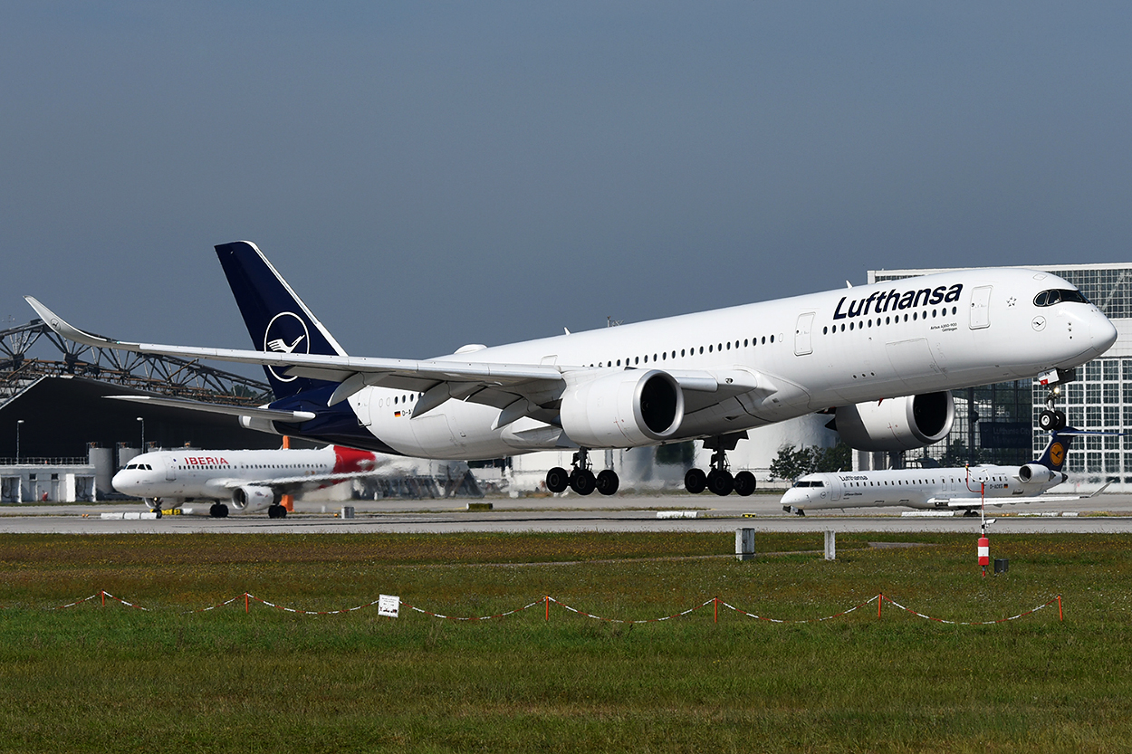 D-AIXN Airbus A350-941 14.09.2021