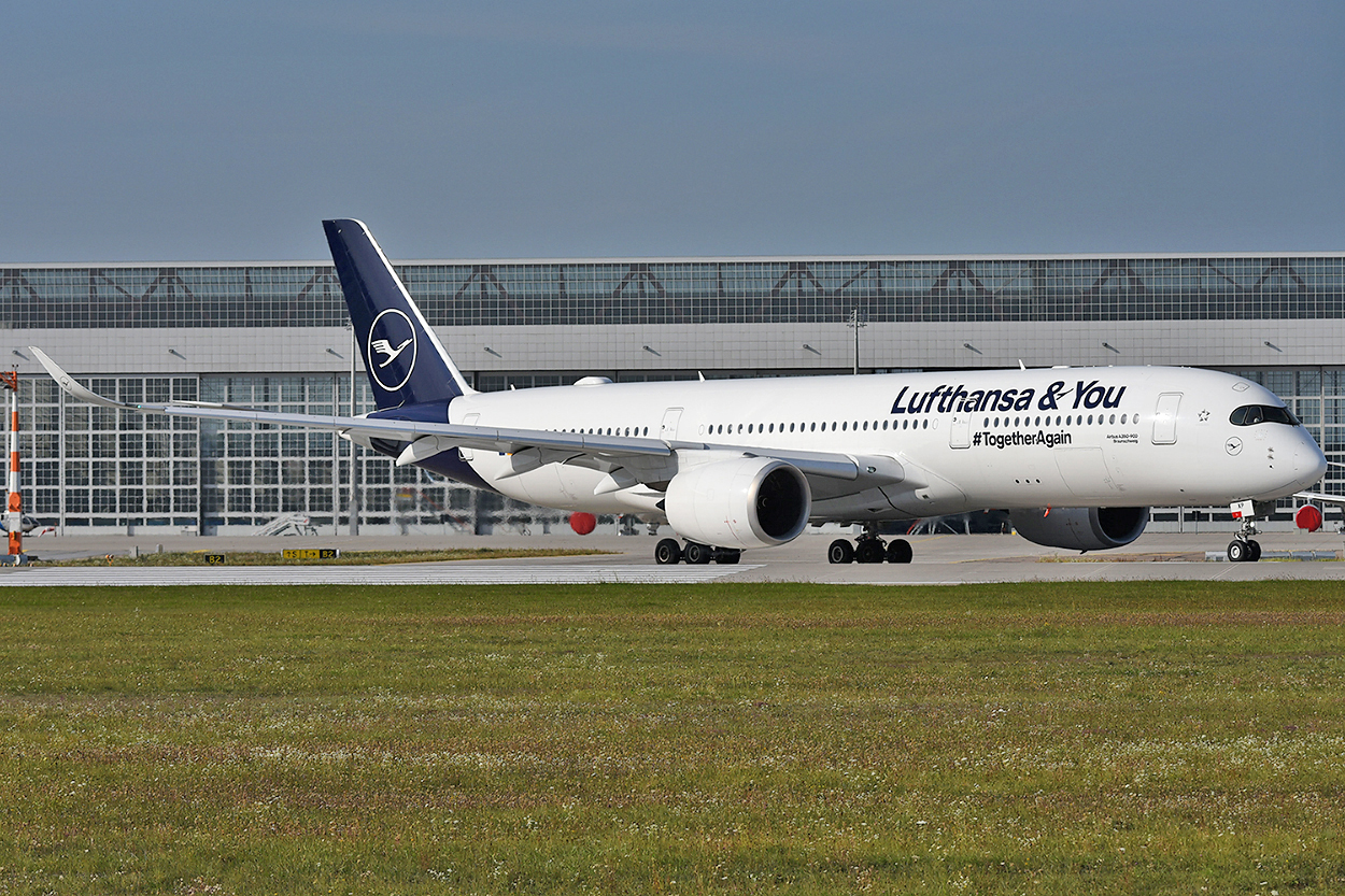 D-AIXP Airbus A350-941 14.09.2021