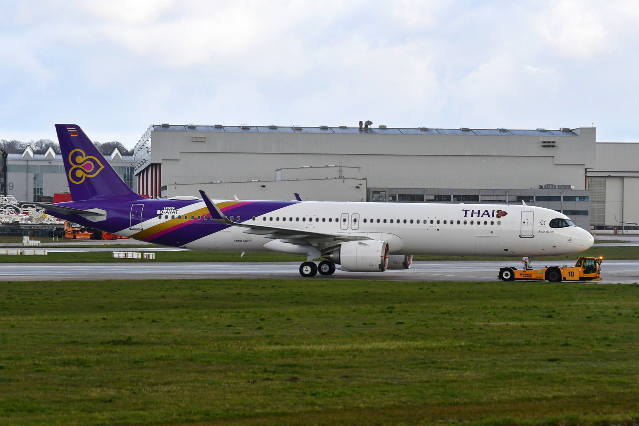 D-AYAT , Thai Airways , Airbus A321-251NX , HS-TOE , 