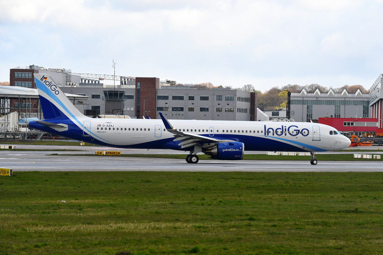 D-AZXJ , IndiGo , Airbus A321-251NX , VT-NHT , Hamburg-Finkenwerder , 10.04.2026 ,