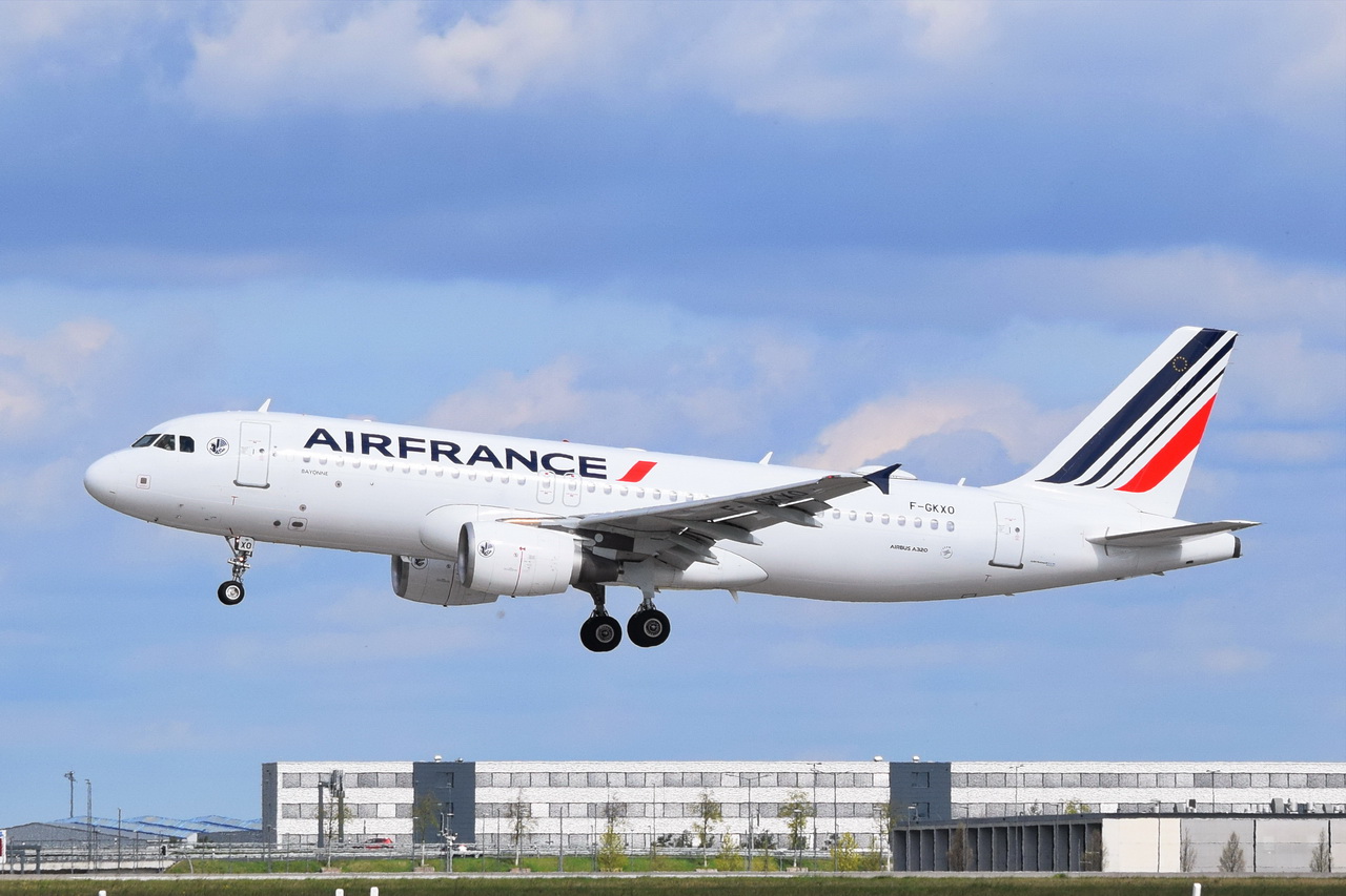 F-GKXO , Air France , Airbus A320-214 , Berlin-Brandenburg  Willy Brandt  , BER , 06.04.2024 ,