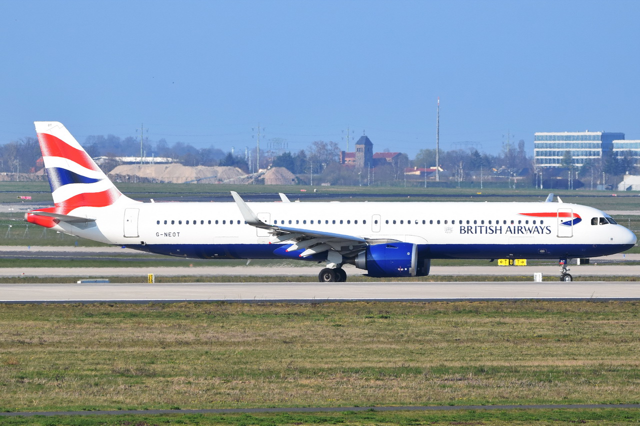 G-NEOT , British Airways , Airbus A321-251NX , 09.04.2023 , Berlin-Brandenburg  Willy Brandt  , BER , 