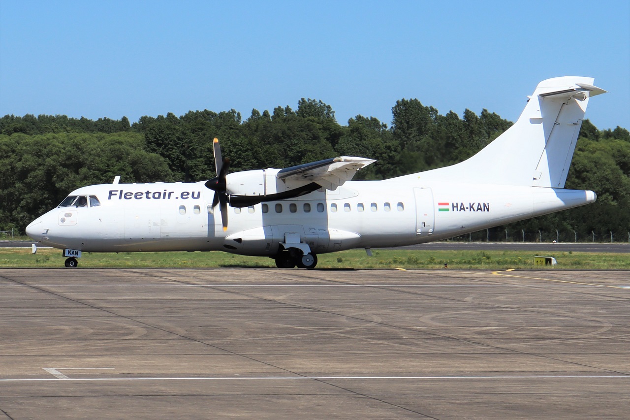 HA-KAN, ATR 42F, Fleetair International, MGL, 07.07.2023