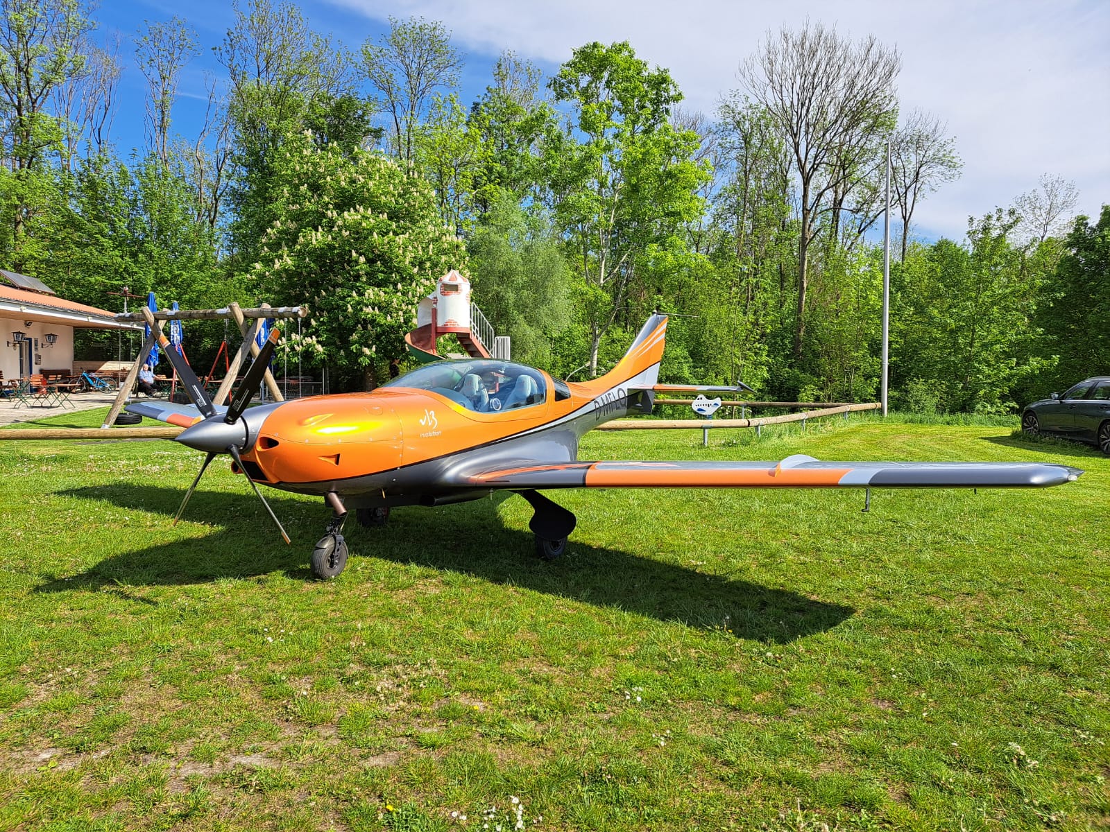 JBM Aircraft VL3 Evolution, D-MFLQ, Flugplatz Moosburg auf der Kippe (EDPI), 4.5.2024