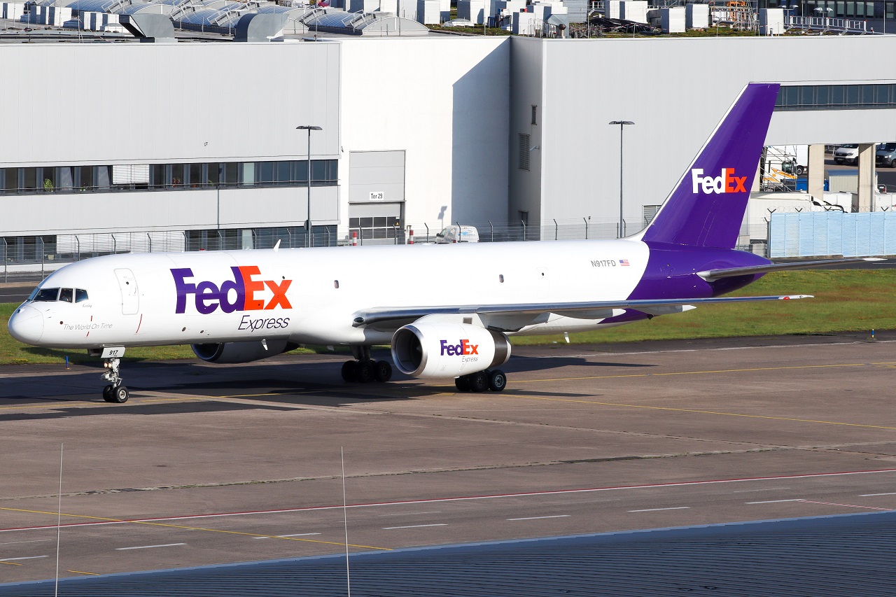N917FD, Boeing 757-200F FedEx, CGN, 07.06.2021
