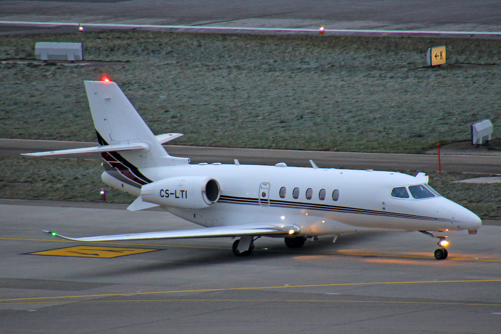 NetJets Europe, CS-LTI, Cessna 680A Latitude, msn: 680A-0132, 20.Januar 2023, ZRH Zürich, Switzerland.