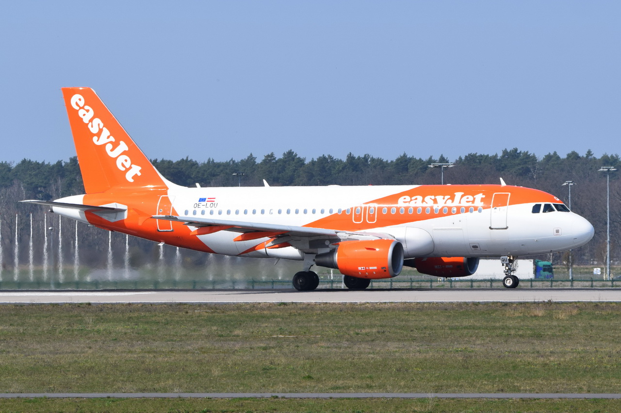 OE-LQU , easyJet Europe , Airbus A319-111 , 10.04.2023 , Berlin-Brandenburg  Willy Brandt  , BER ,