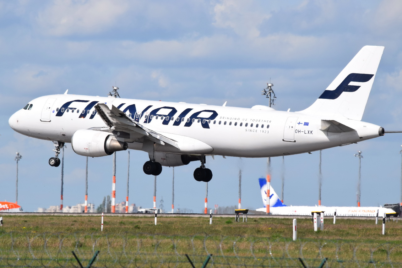 OH-LXK , Finnair , Airbus A320-214 , Berlin-Brandenburg  Willy Brandt  , BER , 06.04.2024 ,