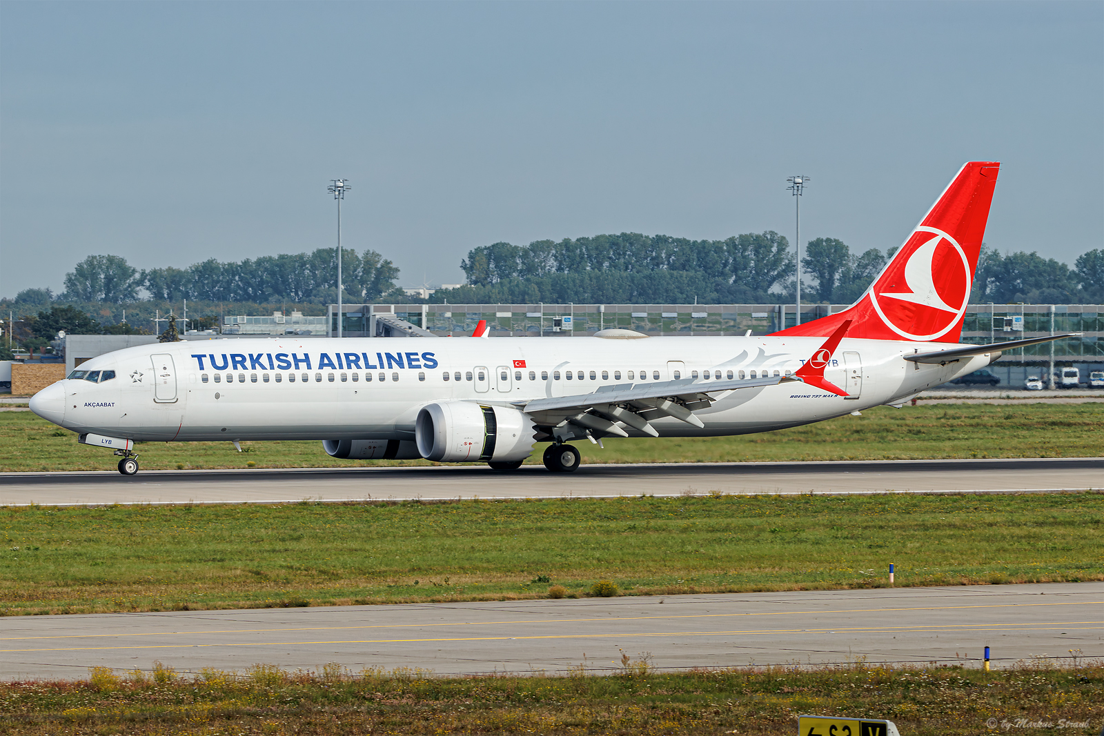 Turkish Airlines | Boeing 737 MAX 9 | TC-LYB @LEJ 29 September 2023
