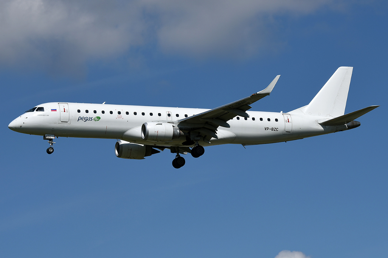 VP-BZC Embraer 190-100IGW 12.09.2021