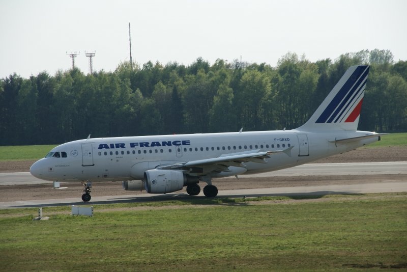 A319 der Air France aus Paris